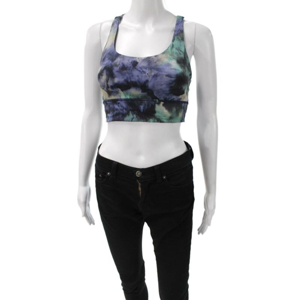 Lululemon Women's Scoop Neck Multicolor Sport Bra Size 4